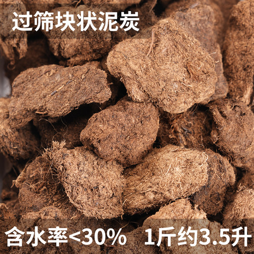 过筛块状泥炭颗粒兰花颗粒植料