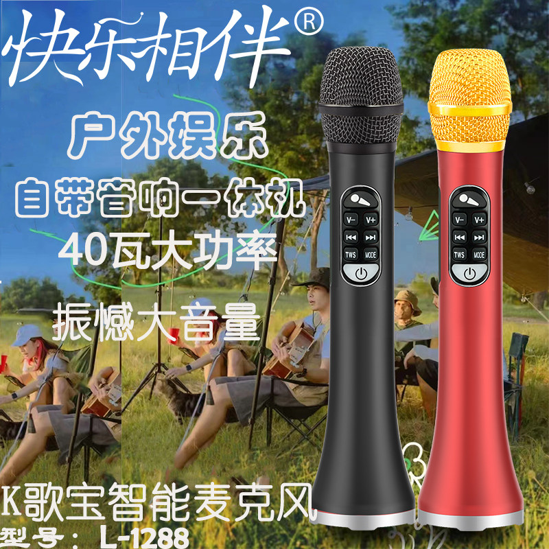 40瓦大功率上课演讲K歌宝麦克风