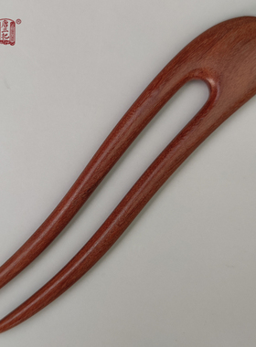 唐三把实木波浪发钗一浪一浪歪歪造型钗可爱易上手弧形钗长短发饰