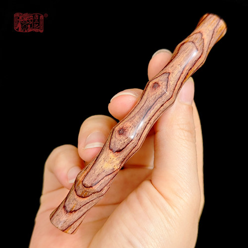 唐三把窄竹节发夹精致古风木夹