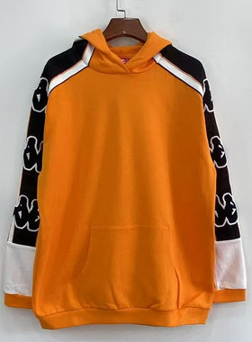 Kappa卡帕情侣男女运动卫衣秋冬休闲宽松套头帽衫外套K08W2MT50