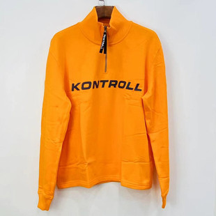 Kappa卡帕男子运动服春秋休闲针织半开衫 卫衣K09W2TCK11 套头衫