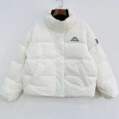 Kappa卡帕冬季新款女子面包服立领户外短款羽绒服防寒服K0C82YY44