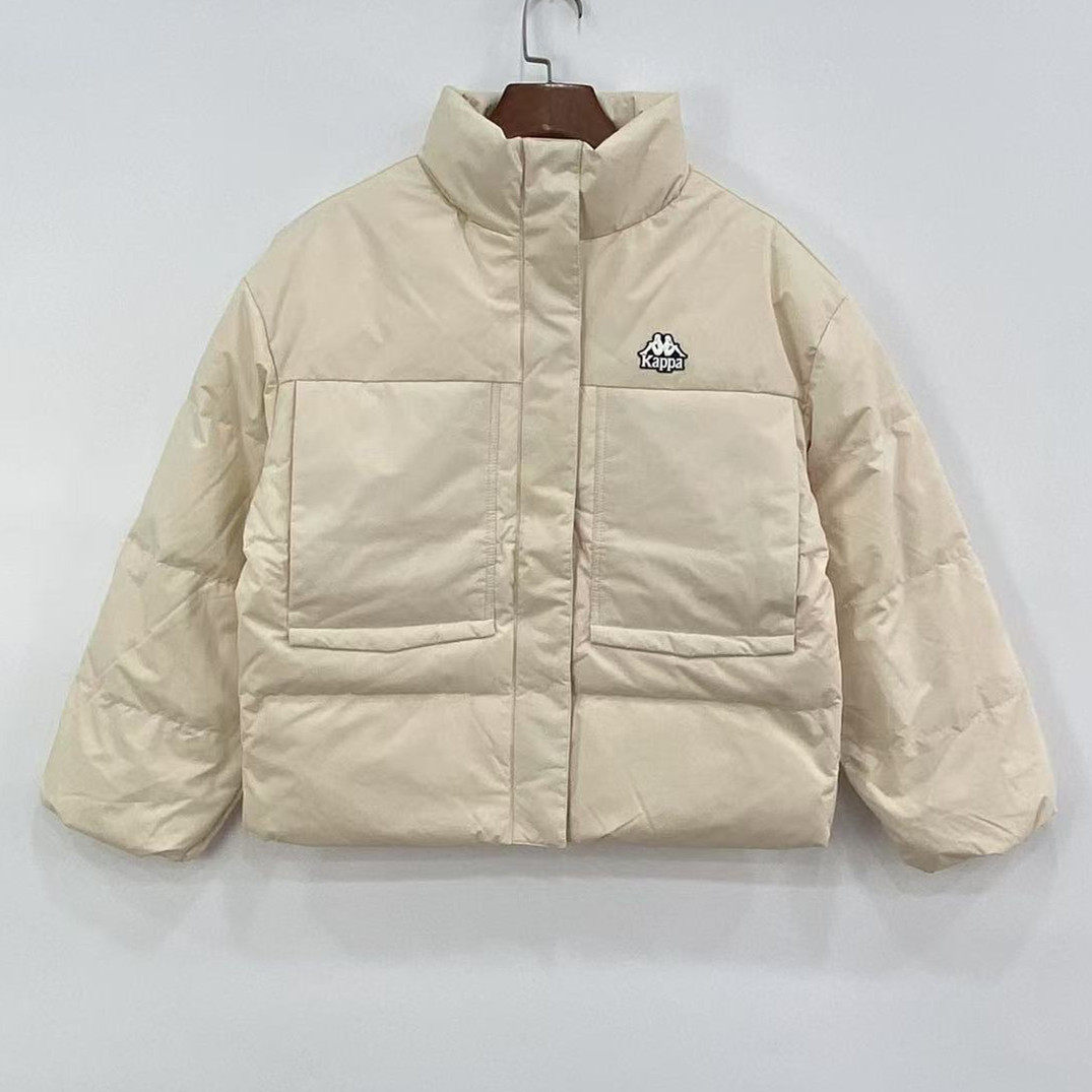 Kappa卡帕羽绒服冬季女短款面包服加厚防寒服保暖外套K0B82YY70D,运动服/休闲服装,运动羽绒服,淘宝优惠券,粉丝福利购,淘宝优惠卷