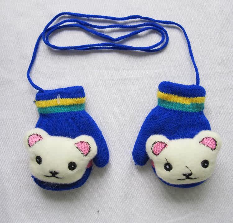 Gants pour enfants en de laine - Ref 2146407 Image 3