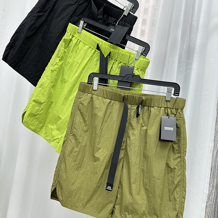 户外山系男女情侣款立体剪裁防泼水透气网布速干运动短裤沙滩裤,男装,短裤,淘宝优惠券,粉丝福利购,淘宝优惠卷