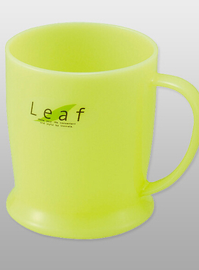 日本进口inomata优质塑料杯牙刷杯儿童洗漱杯客用漱口杯LEAF生活