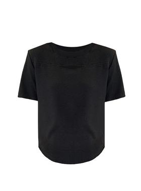 2026 women clothes镂空短袖t恤女夏季新款显瘦辣妹设计感学生修