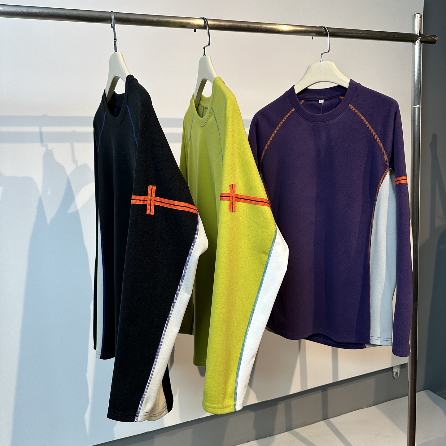 平替款户外长袖男女套头打底衫