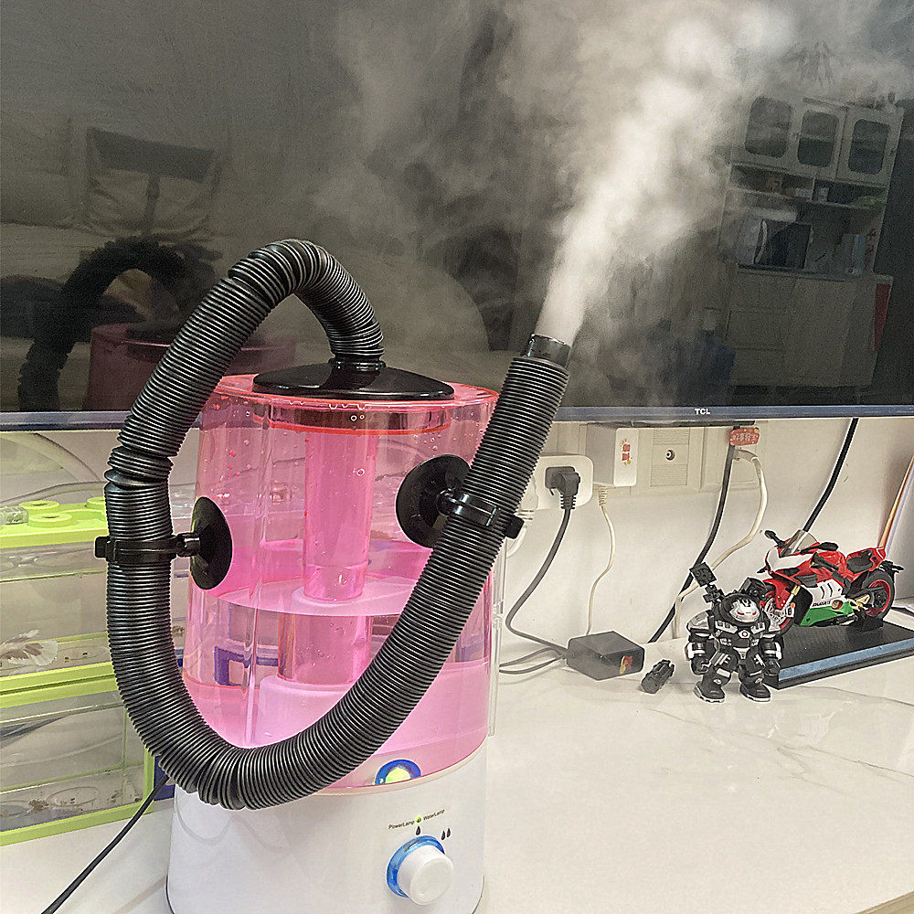 苔藓多肉保湿加湿器动植物养殖造雾爬宠喷雾超声波增湿器带管大雾