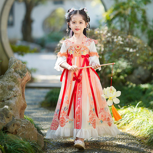 女童汉服春季古风中国风古装