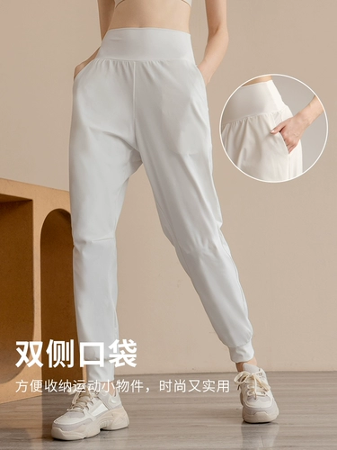 Спортивные штаны, мешочек для спортзала, леггинсы для тренировок, для бега, высокая талия, свободный крой