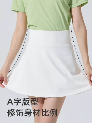 Юбка для бадминтона, спортивный комплект, защитное белье, штаны, быстросохнущий теннисный мобильный телефон, для бега, плиссированная юбка