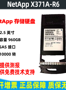 Netapp X371A-R6 960GB 存储硬盘X371A  SAS服务器硬盘