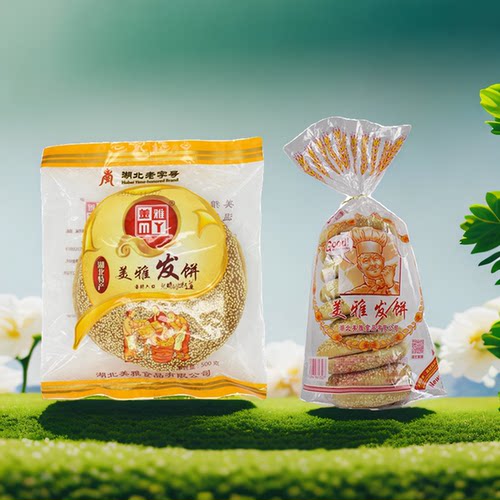 美雅发饼传统糕点湖北武穴
