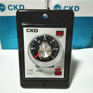 时间继电器 AC24V 380V 高品质 110V AH2 鸿德CKD 220V DC24V