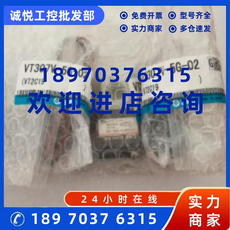 议价全新 原装正品日本SMC真空电磁阀VT307V-5G-02