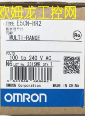 议价E5CN-HR2 AC100-240数字调节器OMRON OMRON全新原装未现货