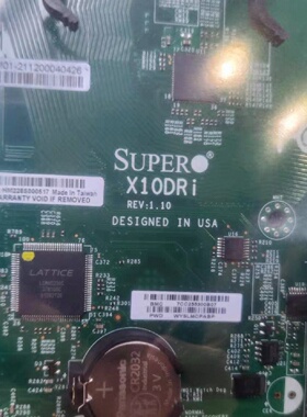 议价超微SUPERMICRO X10DRI 双路伺服器主板  全新现货