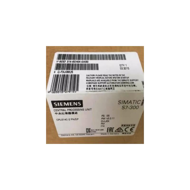 议价西门子6ES73146EH040AB0S7300CPU12集成电源6ES7314-6EH04-0A