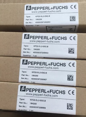 议价德国倍加福安全栅KFD2-SL2-Ex2.B全新现货