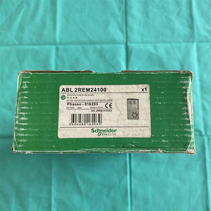 议价施耐德平板式开关电源ABL2REM24100开放式开关电源 24V/250W