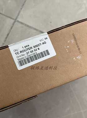 议价菲尼克斯TC ROUTER 3002T-4G路由器2702528工业4G LTE正品欧