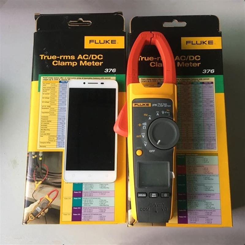 议价FLUKE376交直流钳形表福禄克376钳表带柔性电流探头FLUKE376F