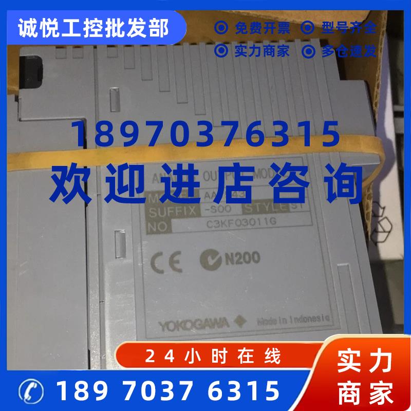 议价全新YOKOGAWA横河AAI543 DCS模拟量输出模块