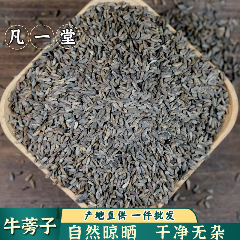凡一堂 牛蒡子中药材牛旁子牛膀子 大力子泡茶 可搭山楂