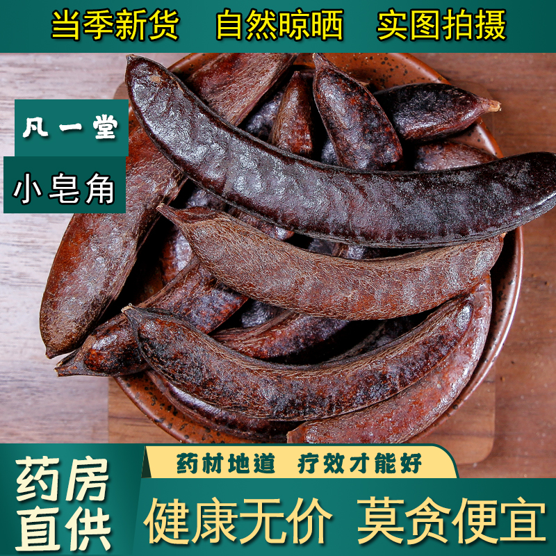 【凡一堂】皂角中药材 猪牙皂小皂角野生正品皂荚长皂角