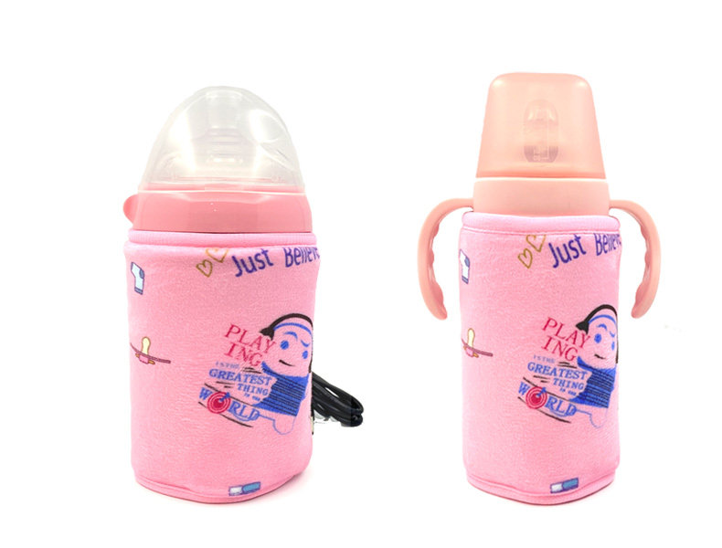 适配贝亲奶瓶恒温套配件USB加热冬季保温便携温奶器神器保暖夜奶