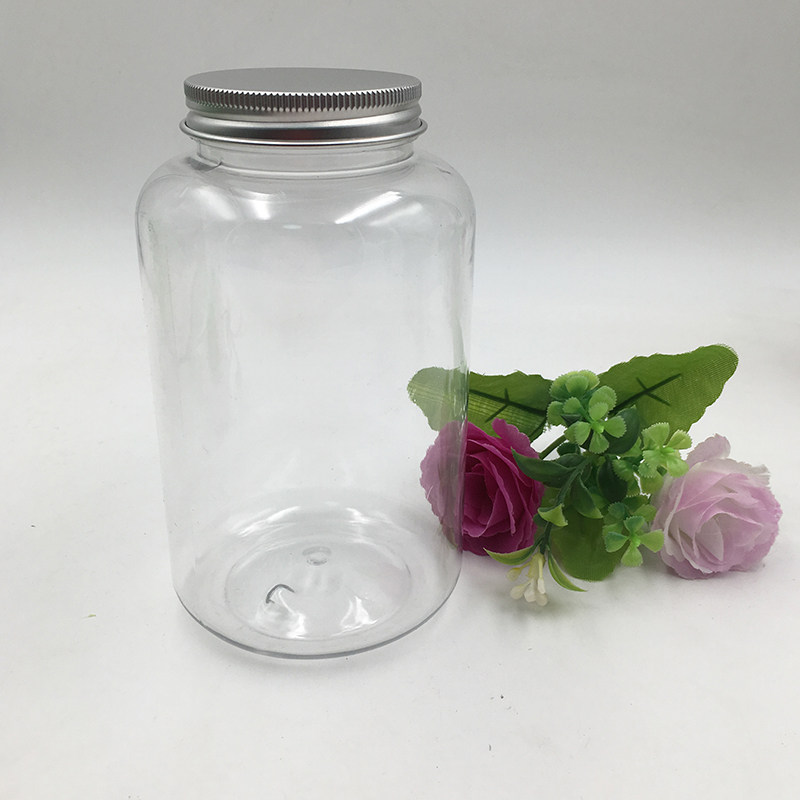 500毫升大口一次性塑料瓶果汁饮料专用瓶加厚pet透明冷饮奶茶瓶