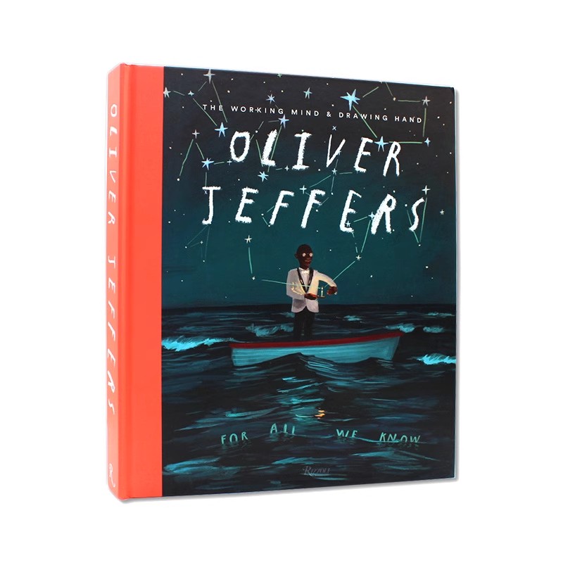 现货包邮 Oliver Jeffers: The Working Mind and Drawing Hand 工作的头脑和绘画的手 绘本插画家奥利弗·杰弗斯视觉传记 英文