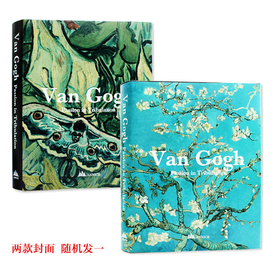 现货包邮 Van Gogh : Passion in Tribulation 梵高画册 苦难中的激情 大师珍藏版画作全集 大开本 英文原版 两款封面随机发一