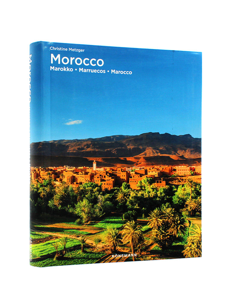 现货包邮 小本平装 Morocco 摩洛哥 位于大西洋和地中海之间 500多张照片 展示了摩洛哥的多面景观和东方文化 进口原版 多语种