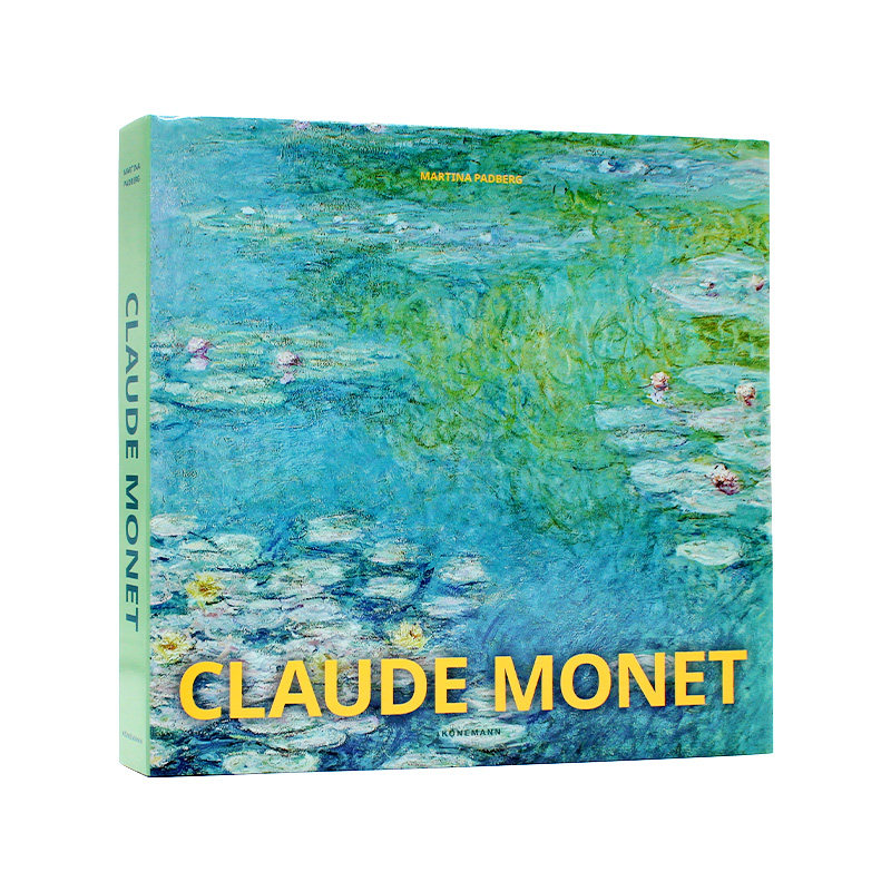 现货包邮 艺术家专著 Claude Monet 克劳德&middot;莫奈 现代艺术油画作品 印象派艺术家 艺术入门画册 进口原版 多语种 精装