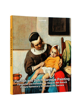 现货包邮 Flemish and Dutch Baroque Painting 佛兰德和荷兰巴洛克绘画 艺术流派入门 艺术画册 进口原版 多语种