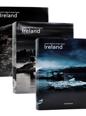 现货包邮 lreland 爱尔兰 位于欧洲西北部 平缓起伏的山丘和金色的沙滩 崎岖的悬崖 棕红色的泥炭沼泽 进口原版 多语种 精装