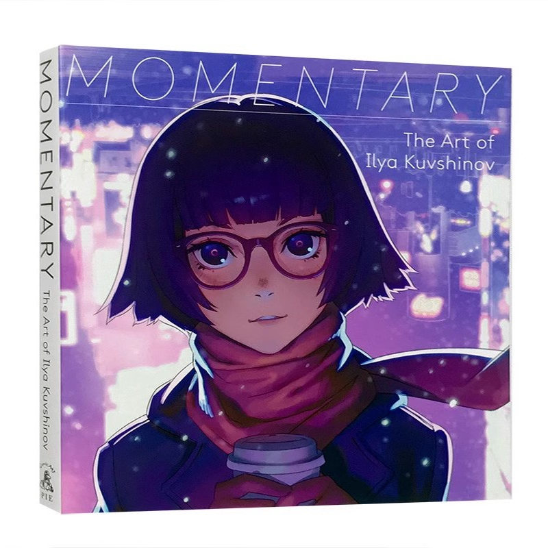 现货包邮 【PIE出版】Momentary: The Art of Ilya Kuvshinov 原画集：瞬间 日本插图插画绘画 动漫CG画册