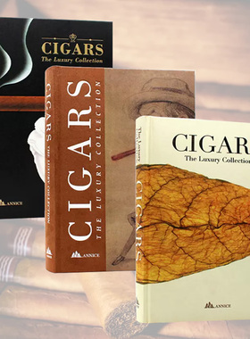 现货包邮 Cigars : The Luxury Collection 雪茄全书画册 世界高端奢侈品图鉴珍藏版全集 雪茄历史文化介绍 英文原版 四款随机发一
