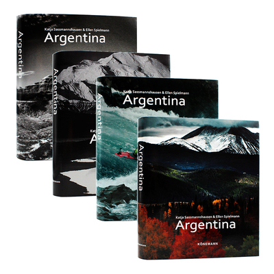 现货包邮 平装 Argentina 阿根廷 潘帕斯和巴塔哥尼亚的广阔草原 令人印象深刻的伊瓜苏瀑布 独特的体验世界 进口原版 多语种