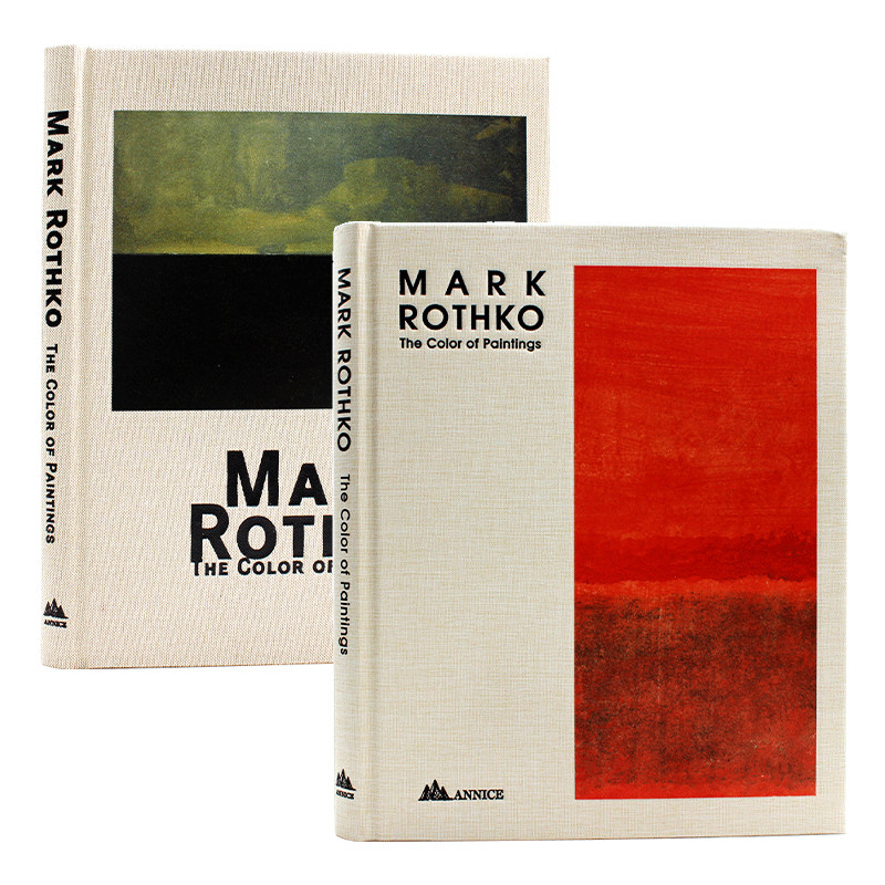 【封面随机发】现货包邮 Mark Rothko:The color of paintings 马克·罗斯科：画作的色彩 大师珍藏版作品全集艺术书籍 英文原版