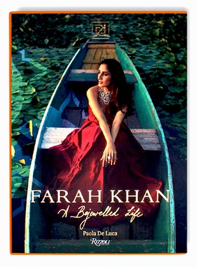 现货包邮 Farah Khan: A Bejewelled Life 印度珠宝设计师 法拉·卡恩 珠宝首饰设计作品集 英文原版 盒装大开本