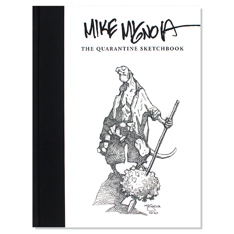现货正版 Mike Mignola Sketchbook 麦克米格诺拉英文原版进口 速写素描草稿集画集卡通人物漫画铅笔手绘临摹美术画册素描教程书籍