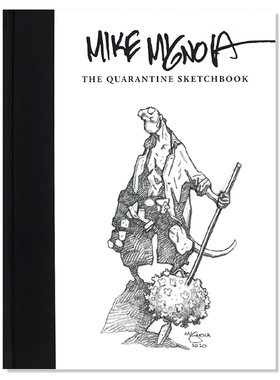 现货正版 Mike Mignola Sketchbook 麦克米格诺拉英文原版进口 速写素描草稿集画集卡通人物漫画铅笔手绘临摹美术画册素描教程书籍