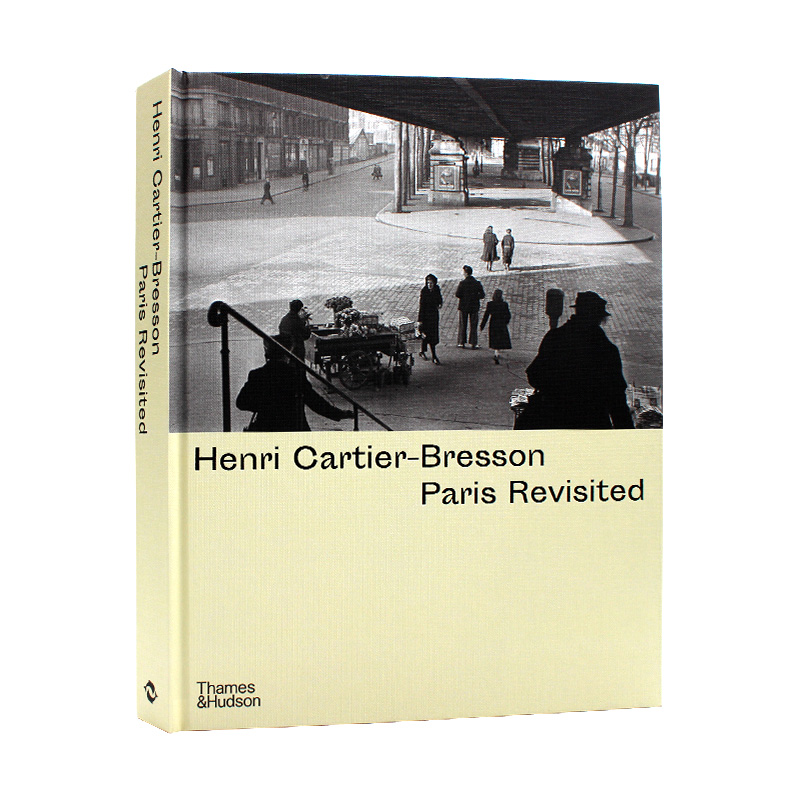 现货包邮 内页部分敏感 海关作贴纸处理 介意慎拍 Henri Cartier-Bresson: Paris Revisited 亨利·卡蒂埃-布列松：重游巴黎 英文