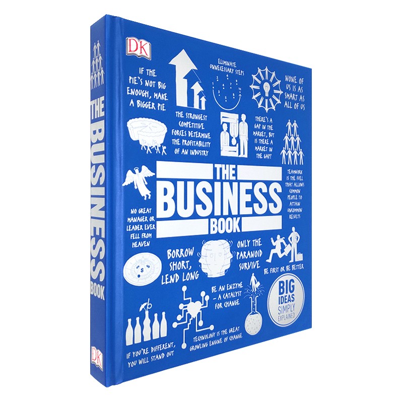 【让利促销】现货包邮 英文原版 DK百科丛书 The Business Book 商业公司百科全书 图解艺术百科 图文解读经典艺术作品