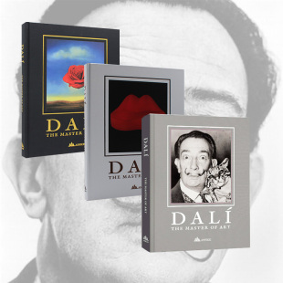 现货包邮 大开本精装布面 封面随机发一 Dali The Master of Art 艺术大师达利作品珍藏版全集画册 超现实主义艺术画册临摹画册书