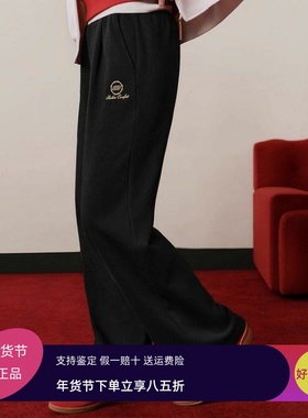 Skechers斯凯奇秋冬新款女士休闲舒适宽松百搭针织长裤L126W003